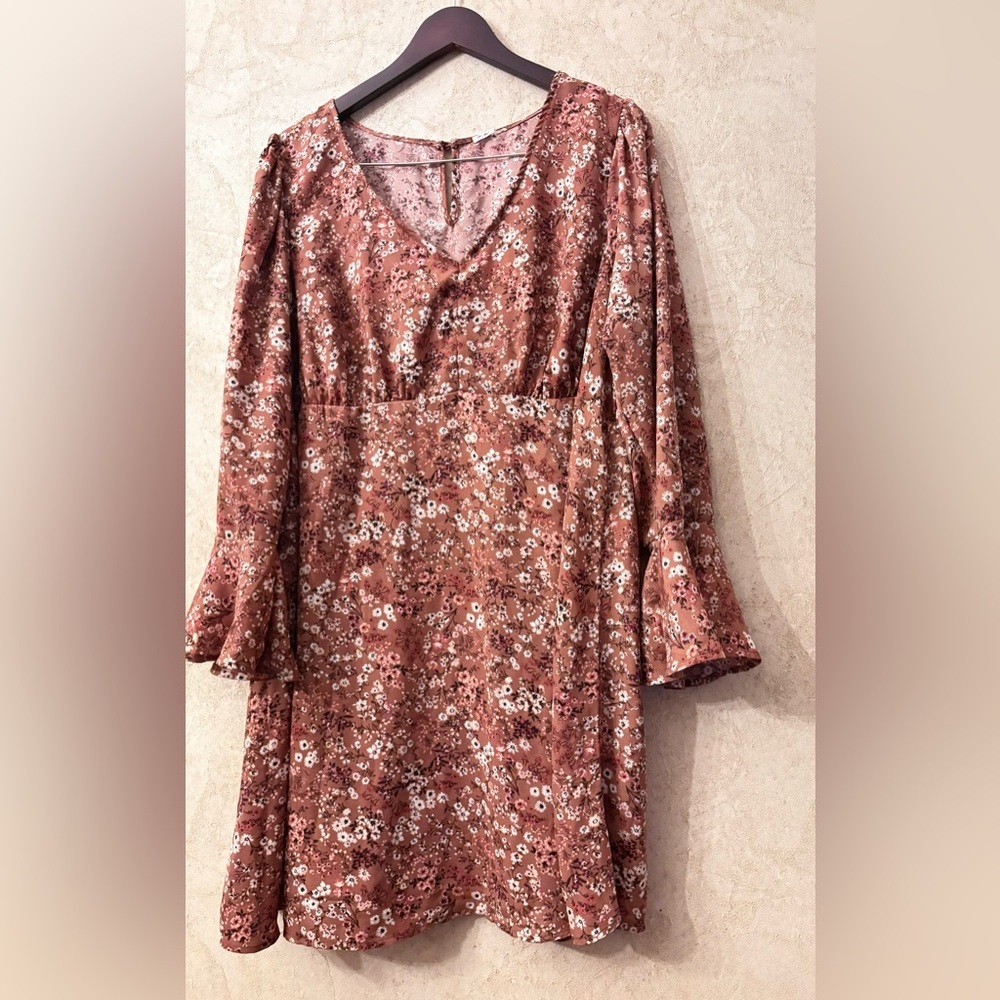 3rd + Malt Floral Babydoll Dress